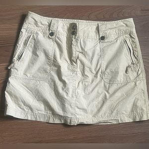 New York and Company Khaki Skort sz 12